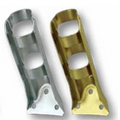 Gold Stamped Steel Flagpole Bracket (1 1/4" Diameter Pole)